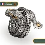 Bague Viking <br>Serpent de Midgard</br> Viking Shop