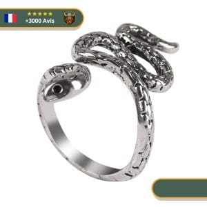 Bague Viking <br>Serpent de Midgard</br> Viking Shop