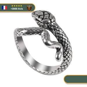 Bague Viking <br>Serpent de Midgard</br> Viking Shop
