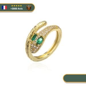 Bague Viking <br>Serpent de Midgard</br> Viking Shop