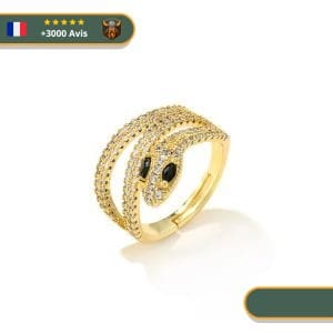 Bague Viking <br>Serpent de Midgard</br> Viking Shop