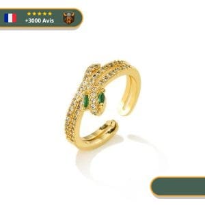 Bague Viking <br>Serpent de Midgard</br> Viking Shop