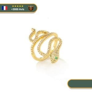 Bague Viking <br>Serpent de Midgard</br> Viking Shop