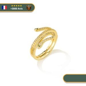 Bague Viking Serpent de Midgard Viking Shop