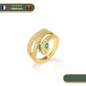 Bague Viking <br>Serpent de Midgard</br> Viking Shop