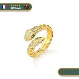 Bague Viking <br>Serpent de Midgard</br> Viking Shop