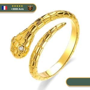 Bague Viking <br>Serpent de Midgard</br> Viking Shop