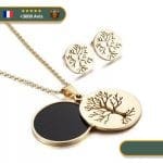 Collier & Boucles D'oreilles Viking Arbre De Vie Viking Shop