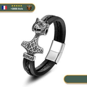 Bracelet Viking Fenrir Viking Shop