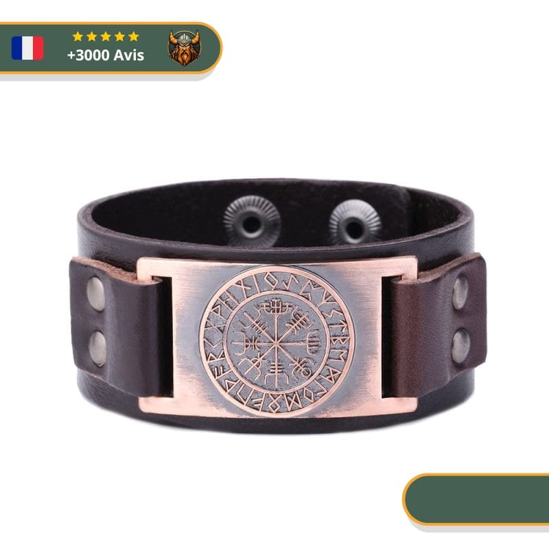 Bracelet Viking Vegvísir viking shop