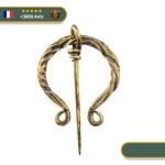Broche Viking Homme Or