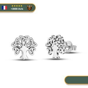 Boucles d'Oreilles Arbre De Vie