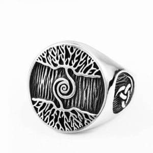 Bague Viking Arbre De Vie Viking Shop