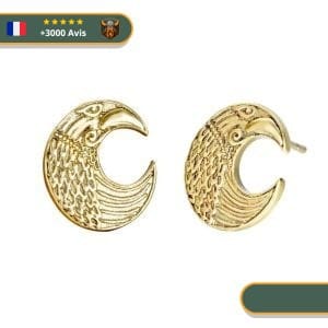 Boucles d'Oreilles corbeau Viking Shop