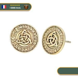 Boucles d'Oreilles <br>Nœud Celtique</br> Viking Shop