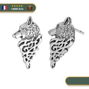 Boucles d'Oreilles Fenrir Viking Shop