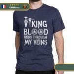T-shirt Viking <br>Le sang viking</br> viking shop
