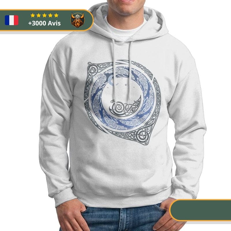 Sweat-shirt à capuche Le dernier oeil Viking Shop