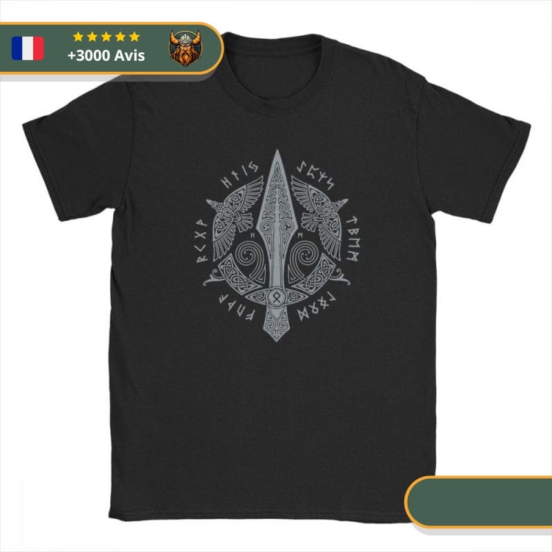T-shirt Viking Gungnir – Image 6