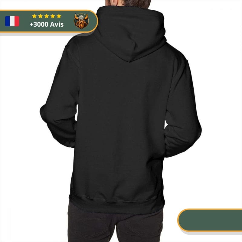 Sweat-shirt à capuche Fils d'Odin – Image 7