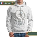 Sweat-shirt à capuche Wotan Viking Shop