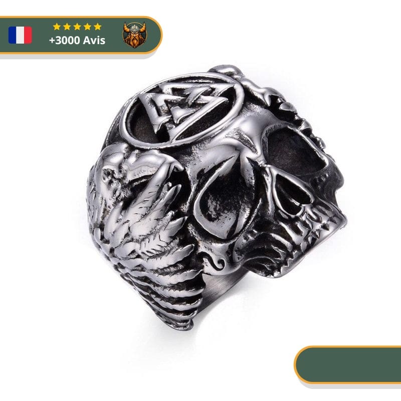 Bague Viking Odin & Valknut – Image 3