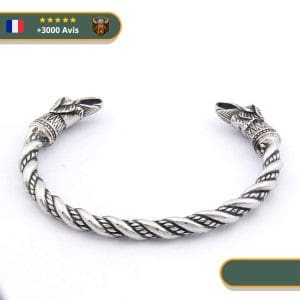 Bracelet Viking <br>Corbeau</br> Viking Shop