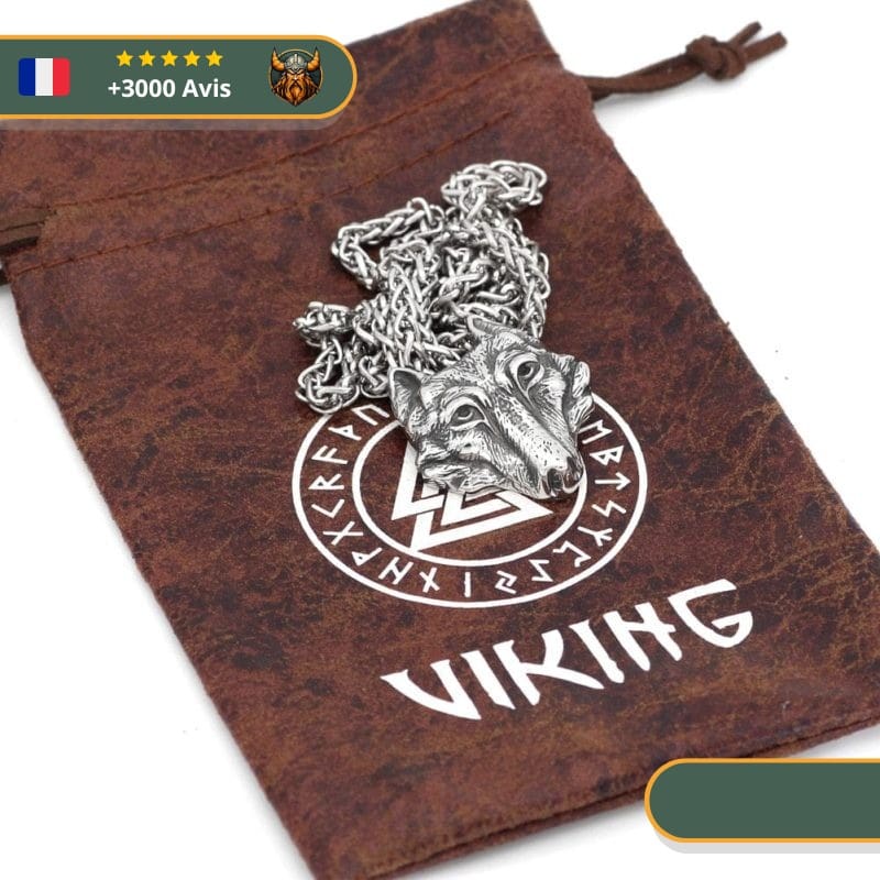 Collier Viking Loup Fenrir – Image 2