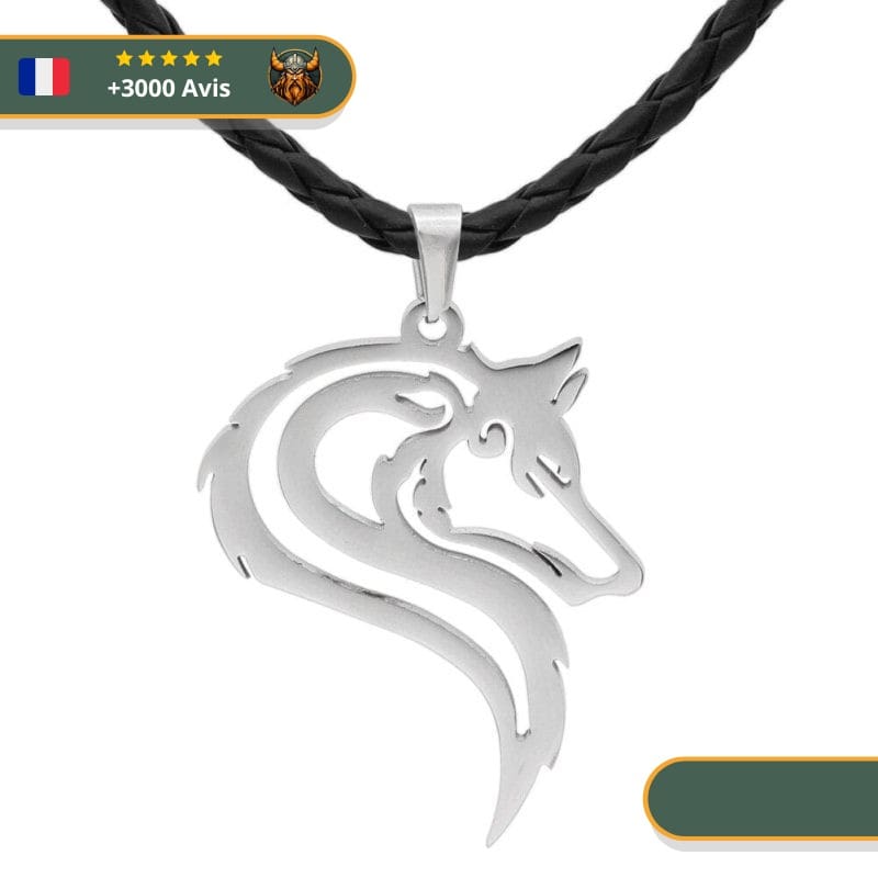 Collier Viking Loup Fenrir Viking Shop