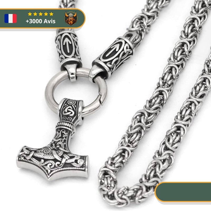 Collier Viking  Marteau de Thor Viking Shop