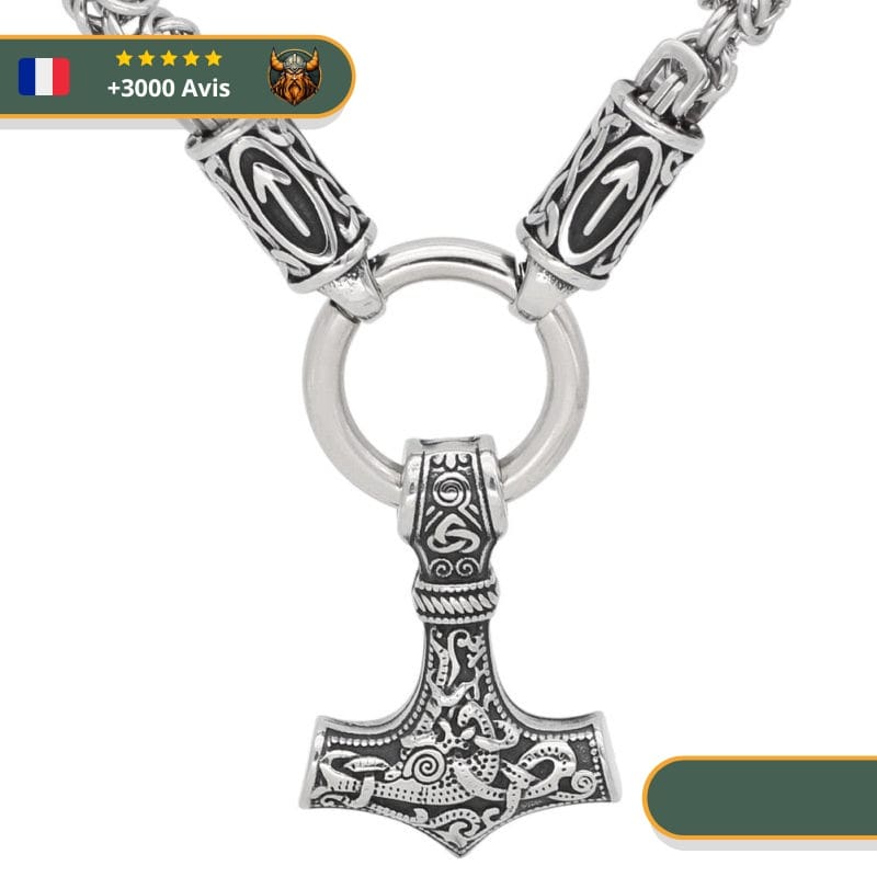 Collier Viking Marteau de Thor – Image 3