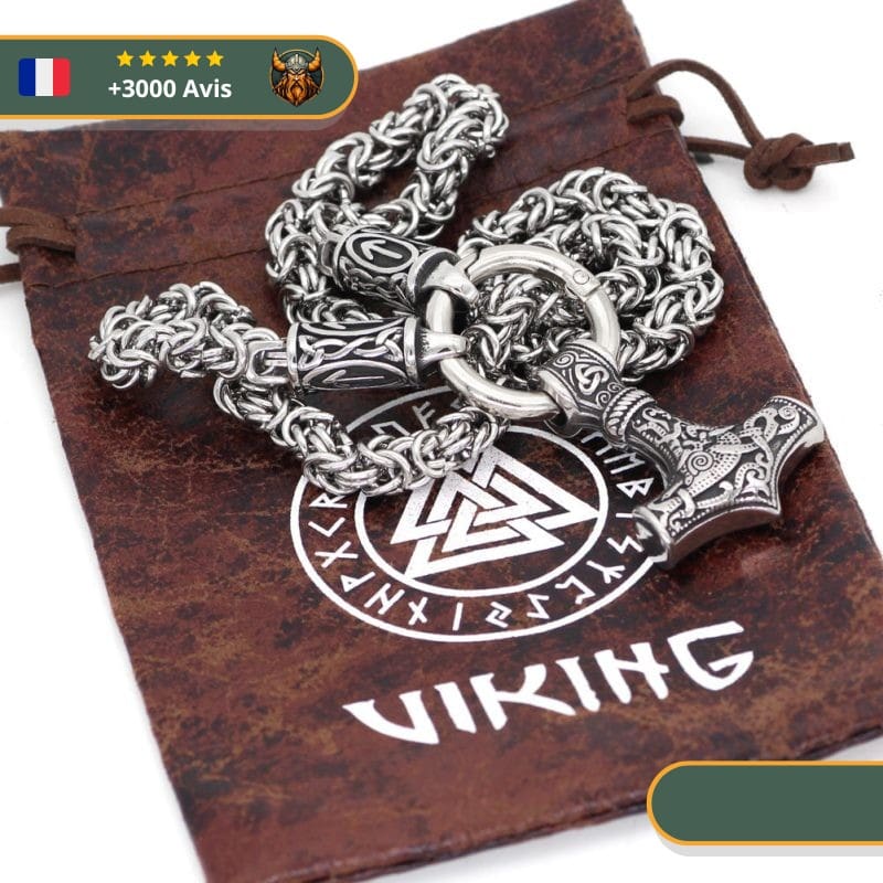 Collier Viking Marteau de Thor – Image 4