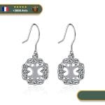 Boucles d'Oreilles Arbre De Vie
