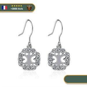 Boucles d'Oreilles Arbre De Vie