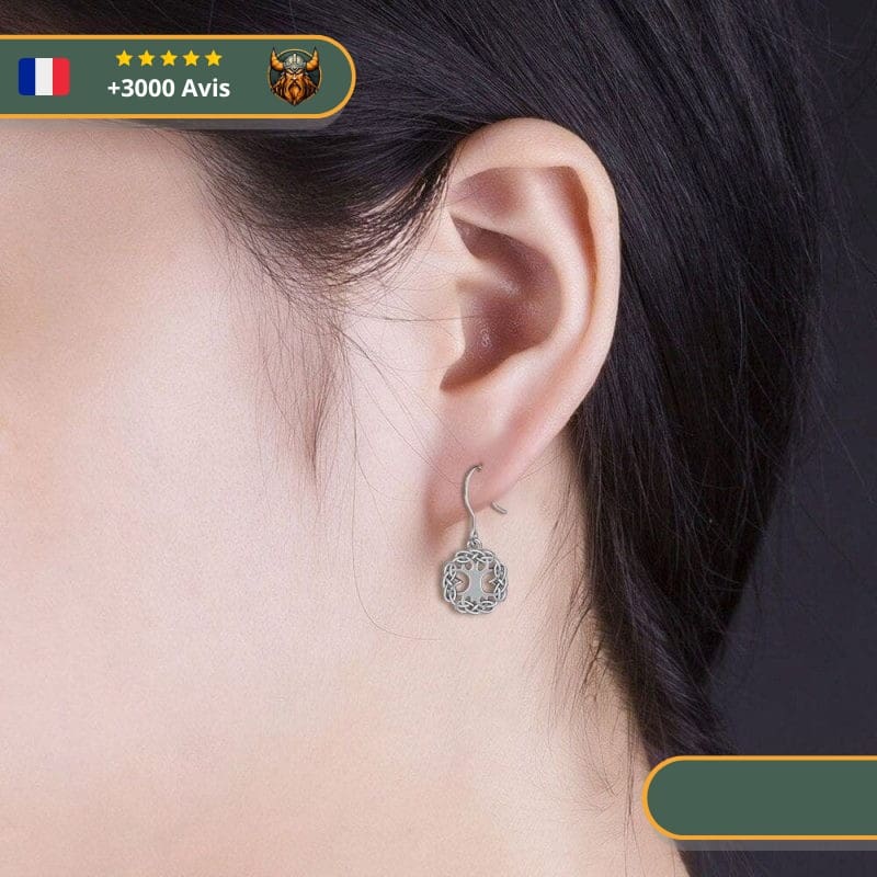 Boucles d'Oreilles Arbre De Vie – Image 2