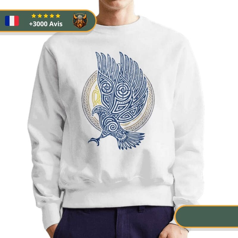 Sweat-shirt L'aigle de sang Viking Shop