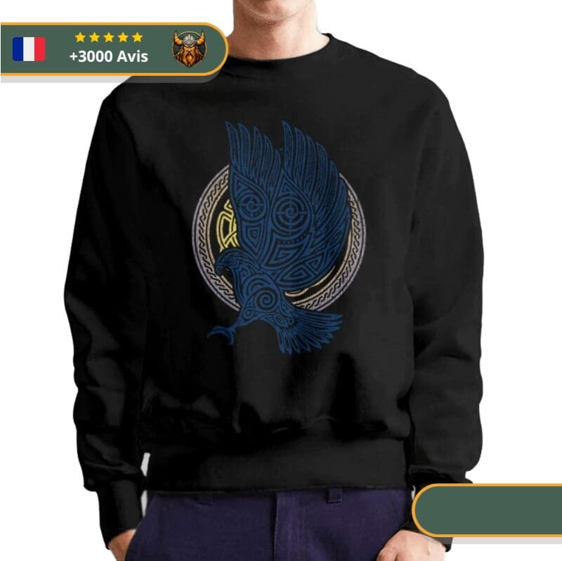 Sweat-shirt L'aigle de sang Viking Shop