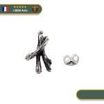 Boucles d'Oreilles Rune Algiz
