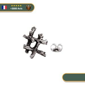 Boucles d'Oreilles Rune Ingwaz