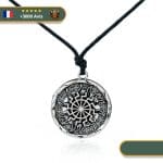 Collier Viking Soleil Noir