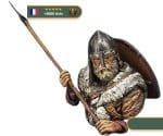 Statue Viking Combattant (non peinte)