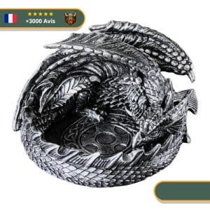Statue Viking Fafnir et son trésor
