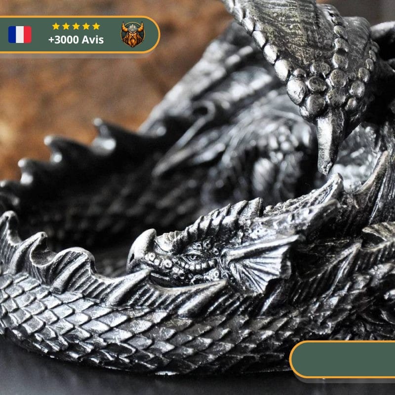 Statue Viking Fafnir et son trésor – Image 2