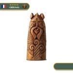 Statuette Viking en bois - Baldur