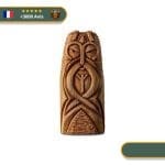 Statuette Viking en bois - Heimdal
