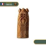 Statuette Viking en bois - Ull