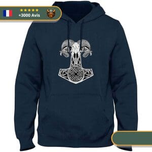 Sweat-Shirt Viking <br>Mjolnir</br> Viking Shop