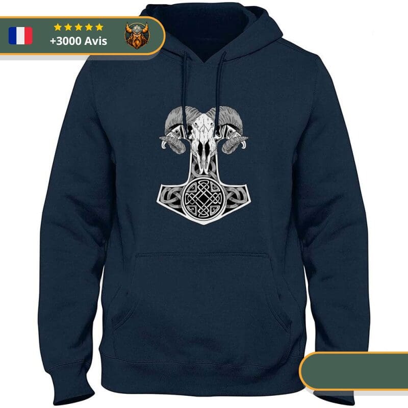 Sweat-Shirt Viking Mjolnir Viking Shop