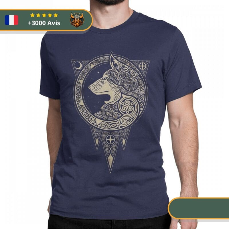 T-shirt Viking Loup Viking Shop