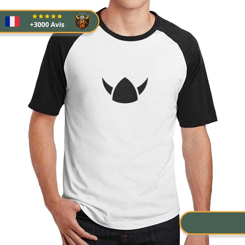 T-shirt Viking Casque De Guerrier Viking Shop
